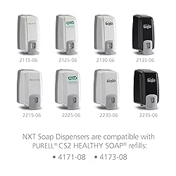 PROVON NXT Space Saver Push-Style Dispenser, Dove