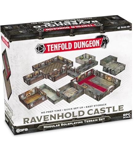 Amazon.com: Gale Force Nine - Tenfold Dungeon - Wizard's
