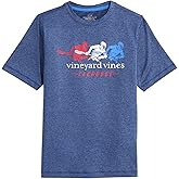 Vineyard Vines Boys Boys Short-Sleeve Lacrosse Player Harbor Performance Tee