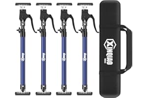 XINQIAO Cabinet Jacks for Installing Cabinets, Heavy Duty Third Hand Tools Adjustable Support Pole from 23.6 in to 45.3 in, 4 PCS
