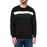 Lacoste mens Colorblock Fleece Sweatshirt