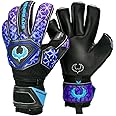 Renegade GK Vortex Goalie Gloves with Microbe-Guard (Sizes 6-11, 3 Styles, Level 3) 3.5+3mm Hyper Grip & Super Mesh | Excellent All-Around Goalkeeper Glove | Based in The USA