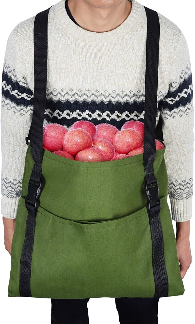 V&H Fruit Picking Bag Vegetable Harvest Apples Berry Garden Picking Bag