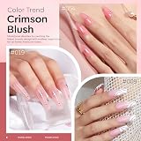 Modelones Builder Gel 6 Colors 8-in-ONE Pink Clear Nail Builder Gel Set view 2