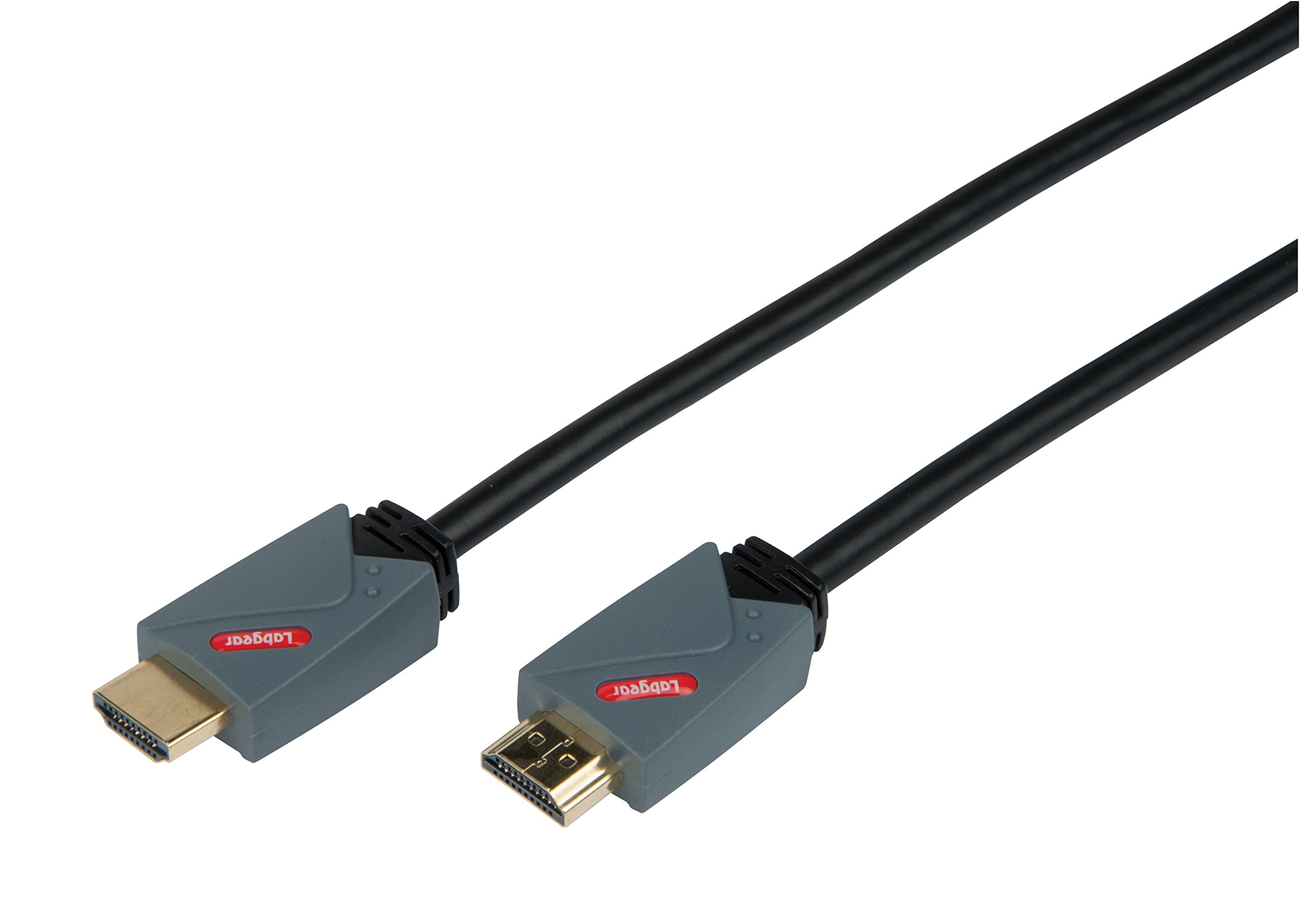 Labgear HDM 3E 3 m HDMI High Speed Cable with Ethernet Supporting 3D and 1080p - Gold