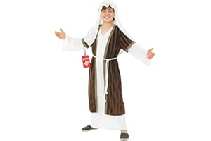 fun shack Brown Shepherd Costume for Kids, Boys Shepherd Costume, Christmas Costumes for Kids, Boys Nativity Costumes