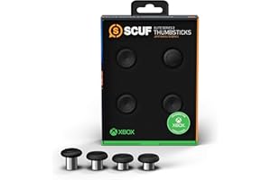 SCUF Elite Series 2 Thumbsticks for Xbox Elite Series 2 | 4-Pack - Black