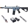 Arcturus Tactical LWT MK-II CQB 10" Polymer- Electric Full/Semi-Auto Airsoft AEG Sport Starter Pack Grey with Battery and Charger