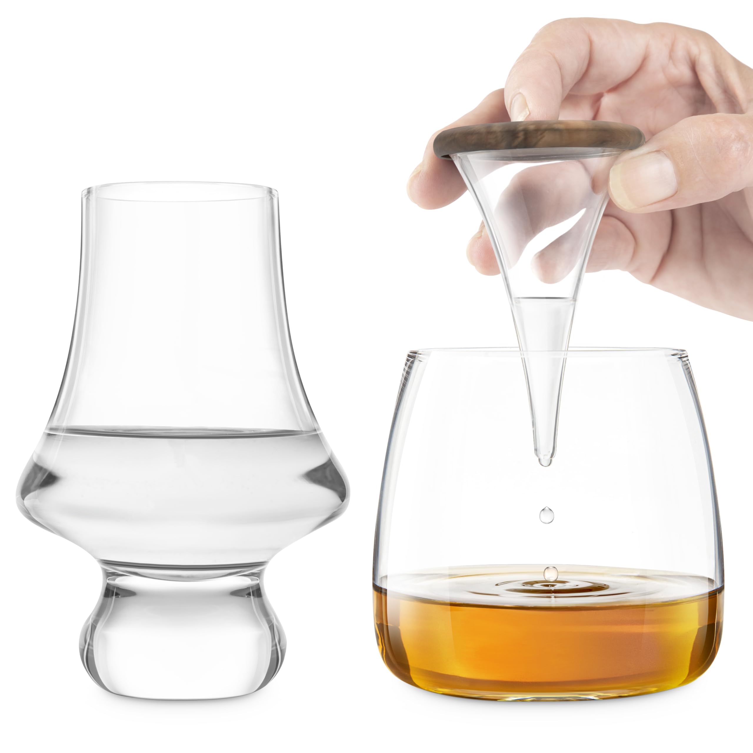 Final Touch Whisky Dropper and Glass Set