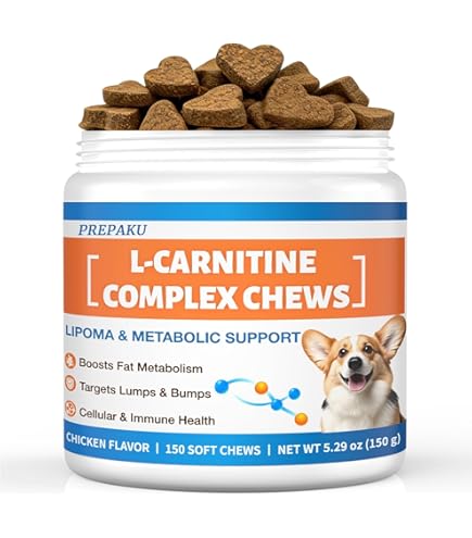 Amazon.com : Lipoma Treatment for Dogs, 10% L-Carnitine Reduces Fatty Lumps  and Bumps, Vet-Formulated Natural Pet Supplement Boost Energy & Vitality,  Immune and Blood Support, Promotes Overall Wellness, 60g : Pet Supplies