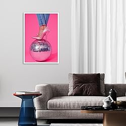 Funky Disco Ball Posters Vintage Sexy Hot Girls