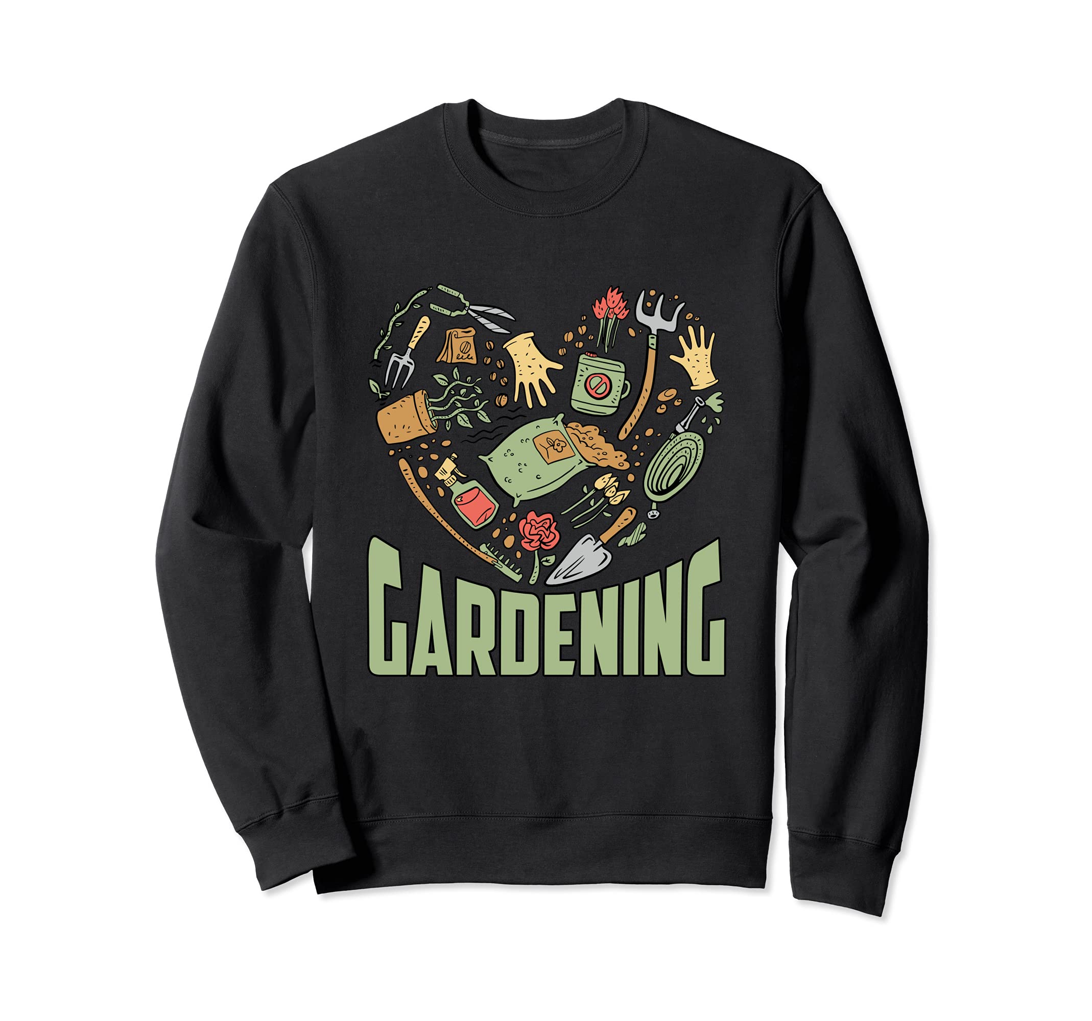 I Love Gardening | Cute Gardener and Plant Lovers Sweatshirt