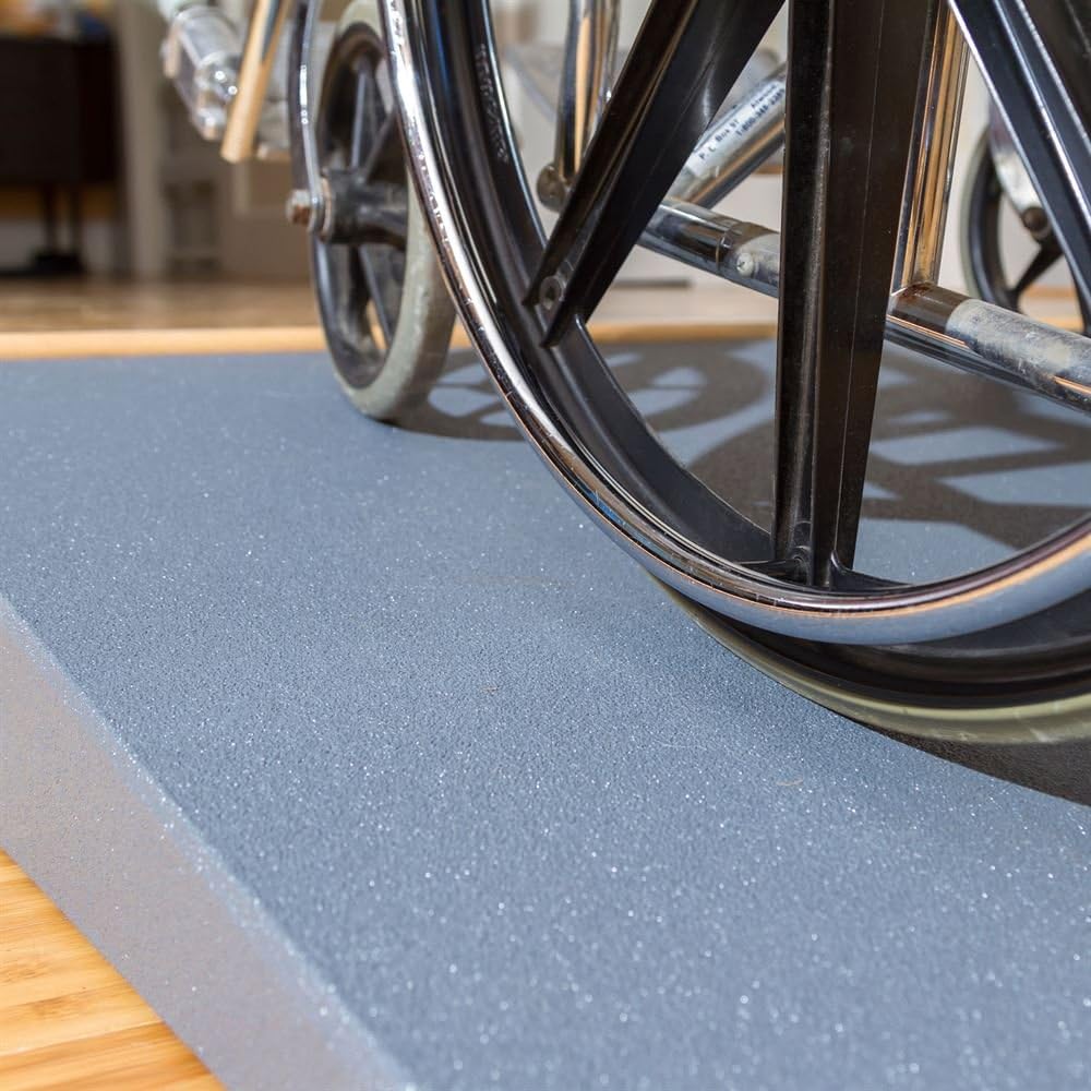 VersaRamp 3" High Lightweight Foam Threshold Ramp for Wheelchairs, Mobility Scooters, and Power Chairs by Silver Spring: Health & Personal Care