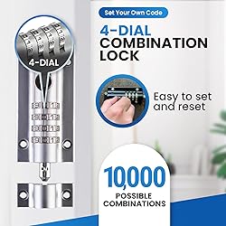 Combi-Bolt CB2000-CHR Sliding Lock Combination
