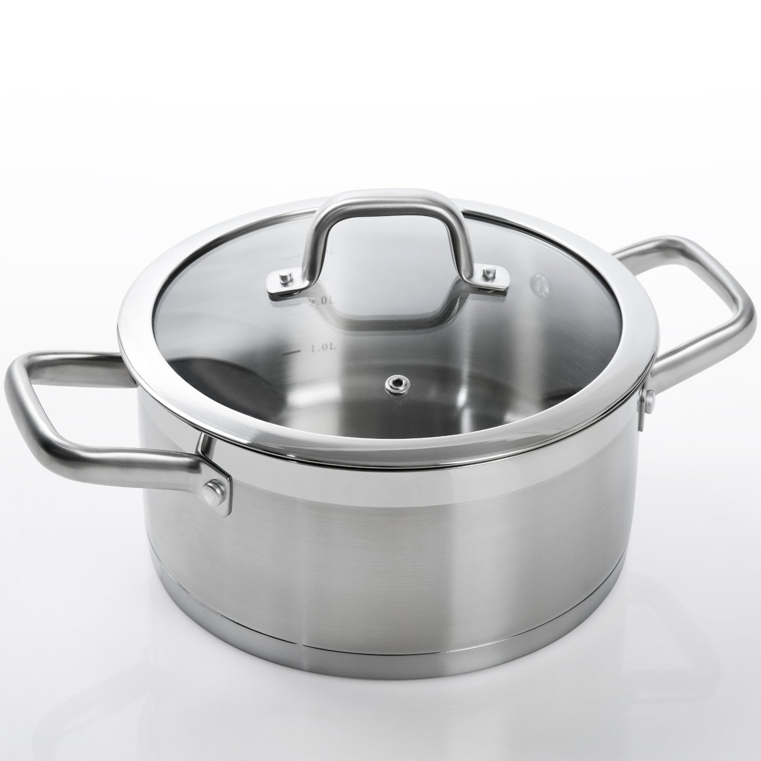 Duxtop SSIB Stainless Steel Induction Cookware Set, Impactbonded