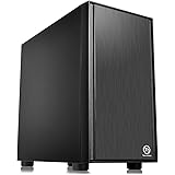 Thermaltake Versa H17 Black SPCC Micro ATX Mini Tower Gaming Computer Case CA-1J1-00S1NN-00