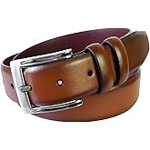 Stacy Adam's Leather Dress Belt for Dickinson Oxford, Suits, Pants, Classic, Formal, Business, Work