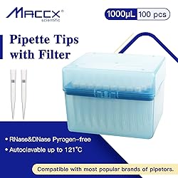 Maccx Disposable Filtering Pipette Tips, Universal