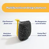 Scrub Daddy BBQ Daddy Replacement Head – Bristle Free Grill Cleaner view 3
