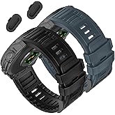 VELEYOK 26mm Quickfit Silicone Watch Bands Compatible with Garmin Fenix 8 Pro/quatix 8 51mm/Fenix 7X/7X Pro/6X/6X Pro/5X/5X Plus/3 HR/Enduro 3 2/Descent Mk3i 51mm/Mk2i/Tactix 8/7 pro/epix Pro 51MM