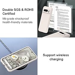 TISOOG Compatible with Google Pixel 8 Pro