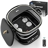 Puboo Collapsible Foot Spa Bath with Heat, Remote