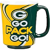 Team Sports America Green Bay Packers, 14oz Ceramic with Matching Box