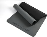 Karma Fitness Large Exercise Mat 183x80x10mm TPE Dark Grey Carry Bag view 6