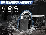 DAYGOS 52mm Outdoor Combination Padlock 4-Digit Code Heavy Duty Shackle 8mm view 4