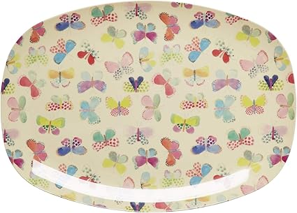 Amazon Rice メラミン オーバルトレイ バタフライ ライスデンマーク ライス 仕切り皿 通販