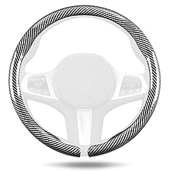 Aimato Car Steering Wheel Cover Carbon