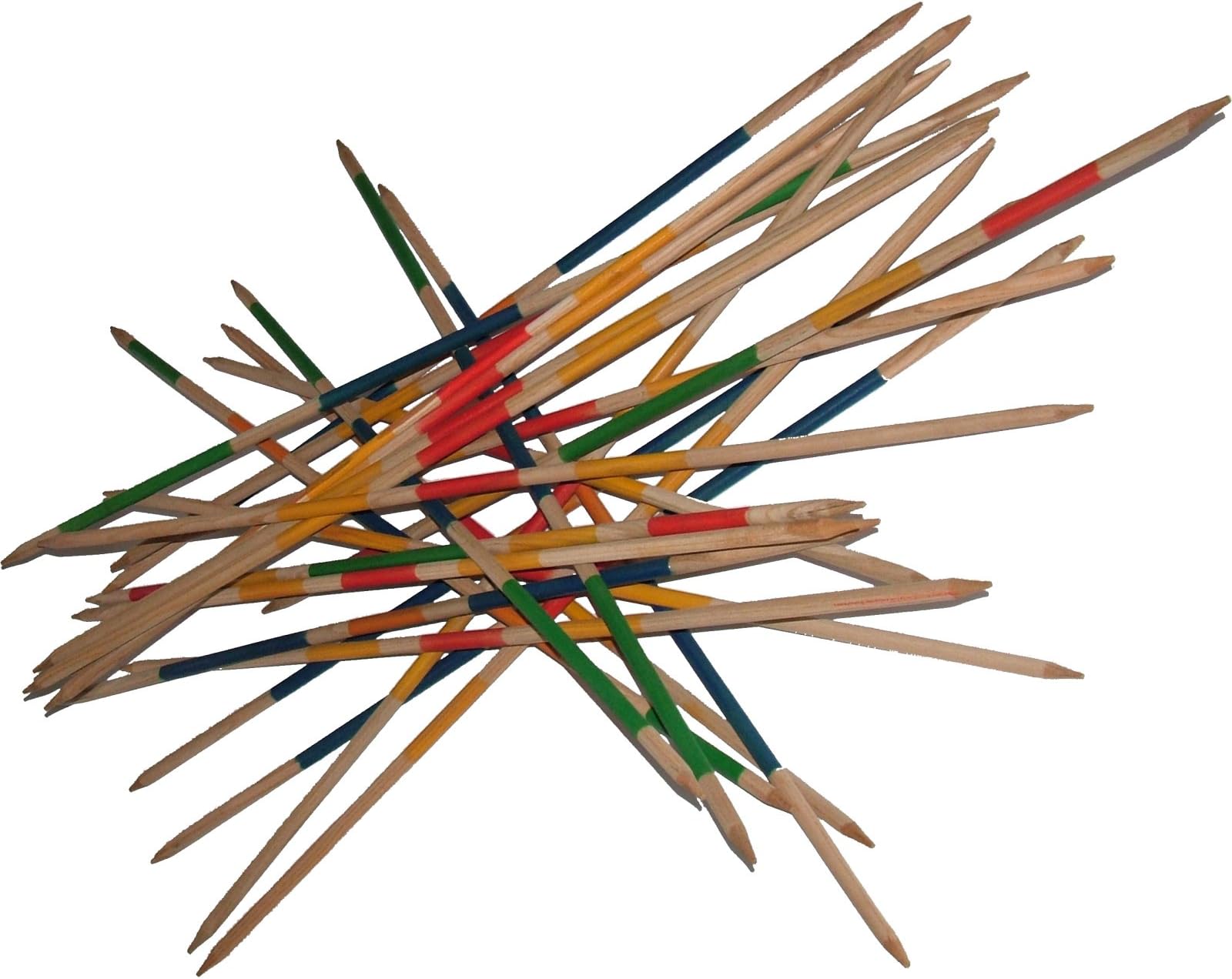 Giant Mikado Pick Up Sticks In Netted Back Pack