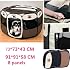 Recinto Pieghevole Per Cani BIGWING Style - Gabbia Portatile Interno/Esterno Con Borsa Trasporto, Rosso Taglia L