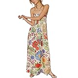 Women Floral Maxi Free Dress People Dupes Sexy