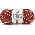 Premier Yarns Fruits Yarn, Acrylic Sock Weight Yarn for Crocheting and Knitting, 235 yds, Watermelon