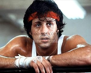 bucraft Sylvester Stallone AS Rocky Balboa in Rocky - 8X10 Publicity Photo (EE-129) AA