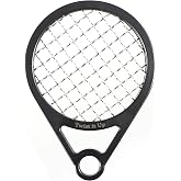 Twist It Up Comb (Bond Black) - Alternative for Hair Sponges, Creates Curls and Twists for Black Men, Tennis Racket Design