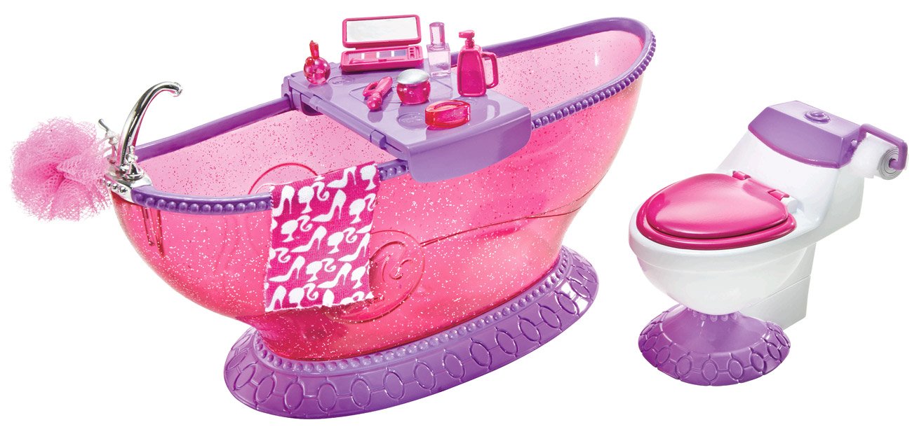 barbie bathroom set amazon