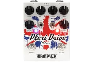 Wampler Plexi-Drive Deluxe V2 Distortion & Overdrive Guitar Effects Pedal