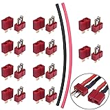 Hobbypark 10 Pairs T-Plug Connectors Male & Female