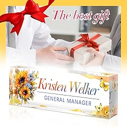 Custom Office Name Plate for Desk - Desk Name Plate