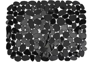 2 Pcs Sink Mat Pebble 15.8 x 12in PVC Kitchen Sink Bottom Protector Pad Non Slip Fast Draining Sink Saddle Protectors for Kit