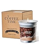 M&SENSE Coffee Latte Scented Soy Candle