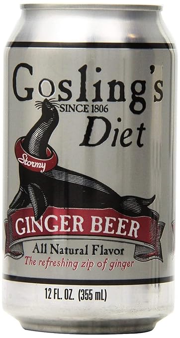 Amazon.com Gosling s Diet Stormy Ginger Beer pack of 6 