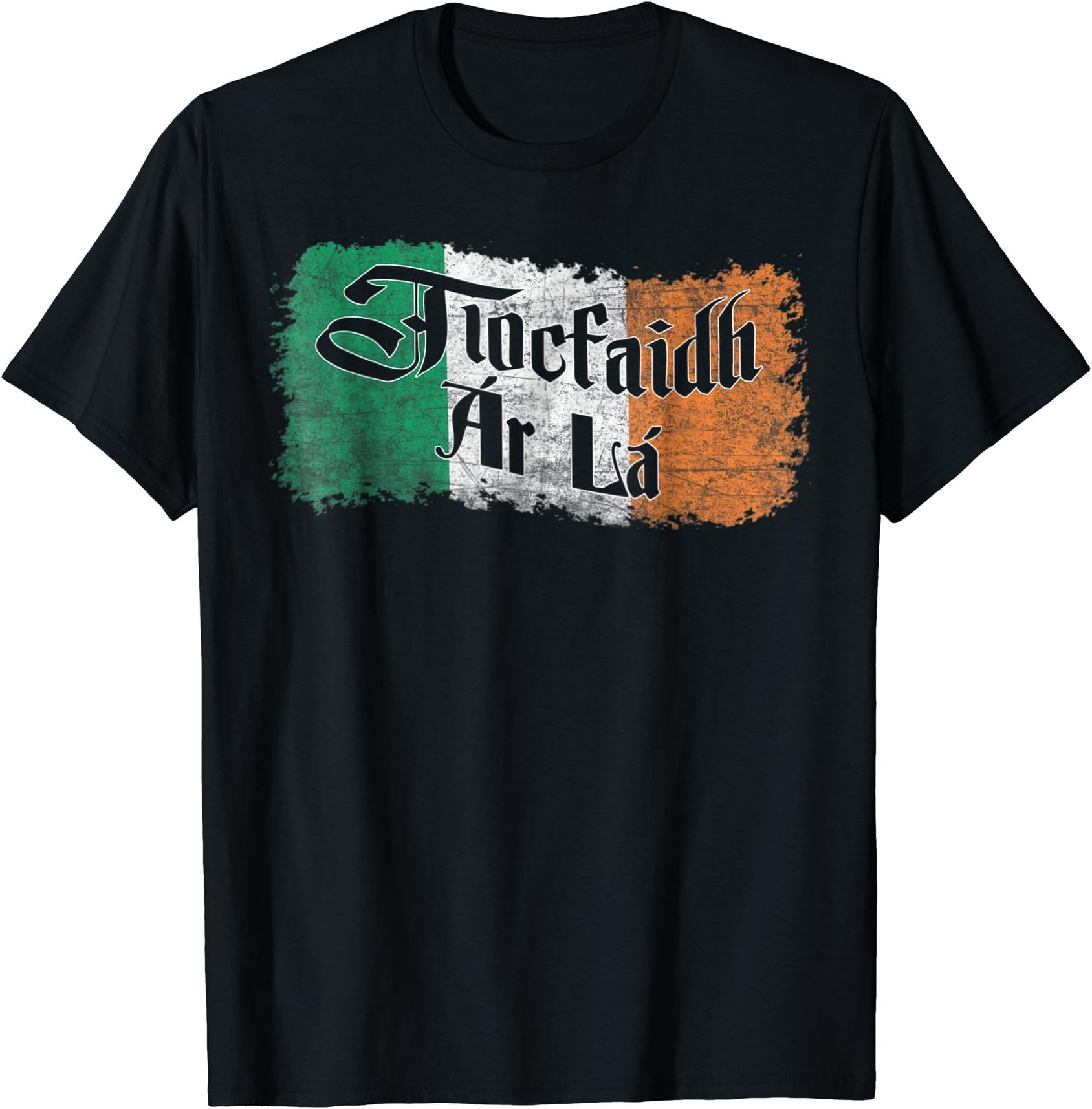 Irish Republican T-Shirt - Patrick's Day ShirtsTiocfaidh Ar La Vintage Ireland Irish Flag T-ShirtOEKO-TEX STANDARD 100