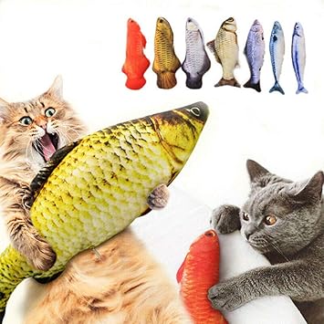 Amazon Co Jp 猫おもちゃ ぬいぐるみ 魚 肥満解消 爪磨き ストレス解消 猫トイ お魚 ねこ おもちゃ キャット用品 サケ サンマ さわら そうぎょ スポーツ アウトドア