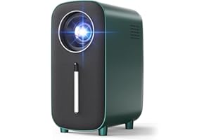 Mini Projector, HISION Bluetooth Projector 1080P Projector 4K Movie Projector Portable Home TV Projector 8500L Outdoor Video LED Projector Compatible with TV Stick Laptop Phone Tablet HDMI USB DVD H7