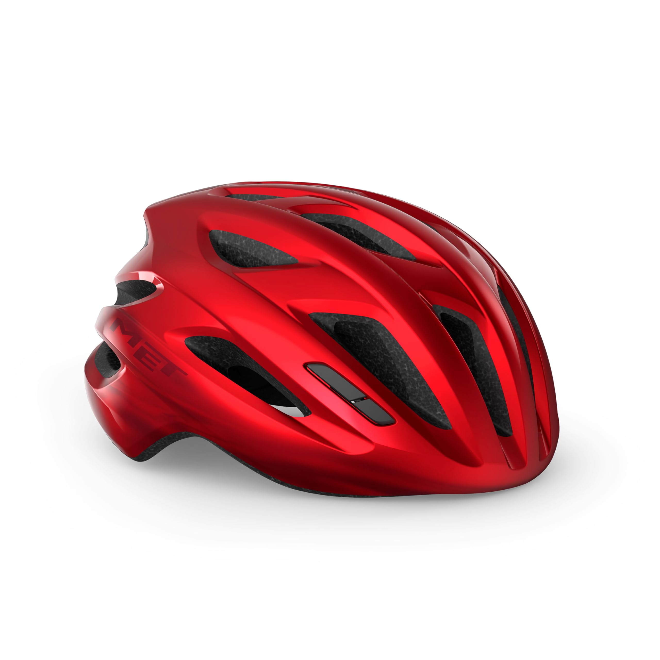 MET - Idolo Road Cycling Helmet In Red Metallic Size Medium (52-59 cm)