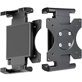 Universal VESA Mount Adapter for Tablets &ndash; Spring Clamp Holder for iPad and Portable Monitors up to 15.6&Prime; &ndash; Fits VESA 75x75 &amp; 100x100 &ndash; Compatible with Surface, Galaxy Tab, and 2-in-1 Laptops