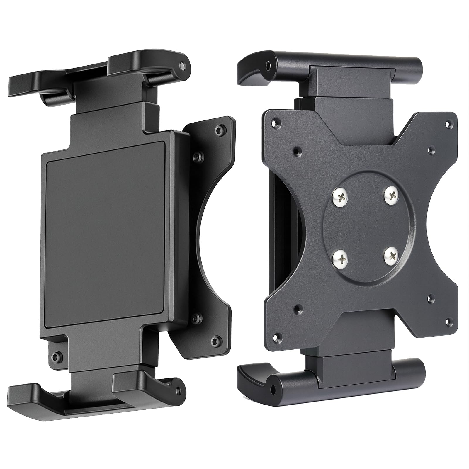 Photo 1 of Universal VESA Mount Adapter for Tablets – Spring Clamp Holder for iPad and Portable Monitors up to 15.6? – Fits VESA 75x75 & 100x100 – Compatible with Surface, Galaxy Tab, and 2-in-1 Laptops